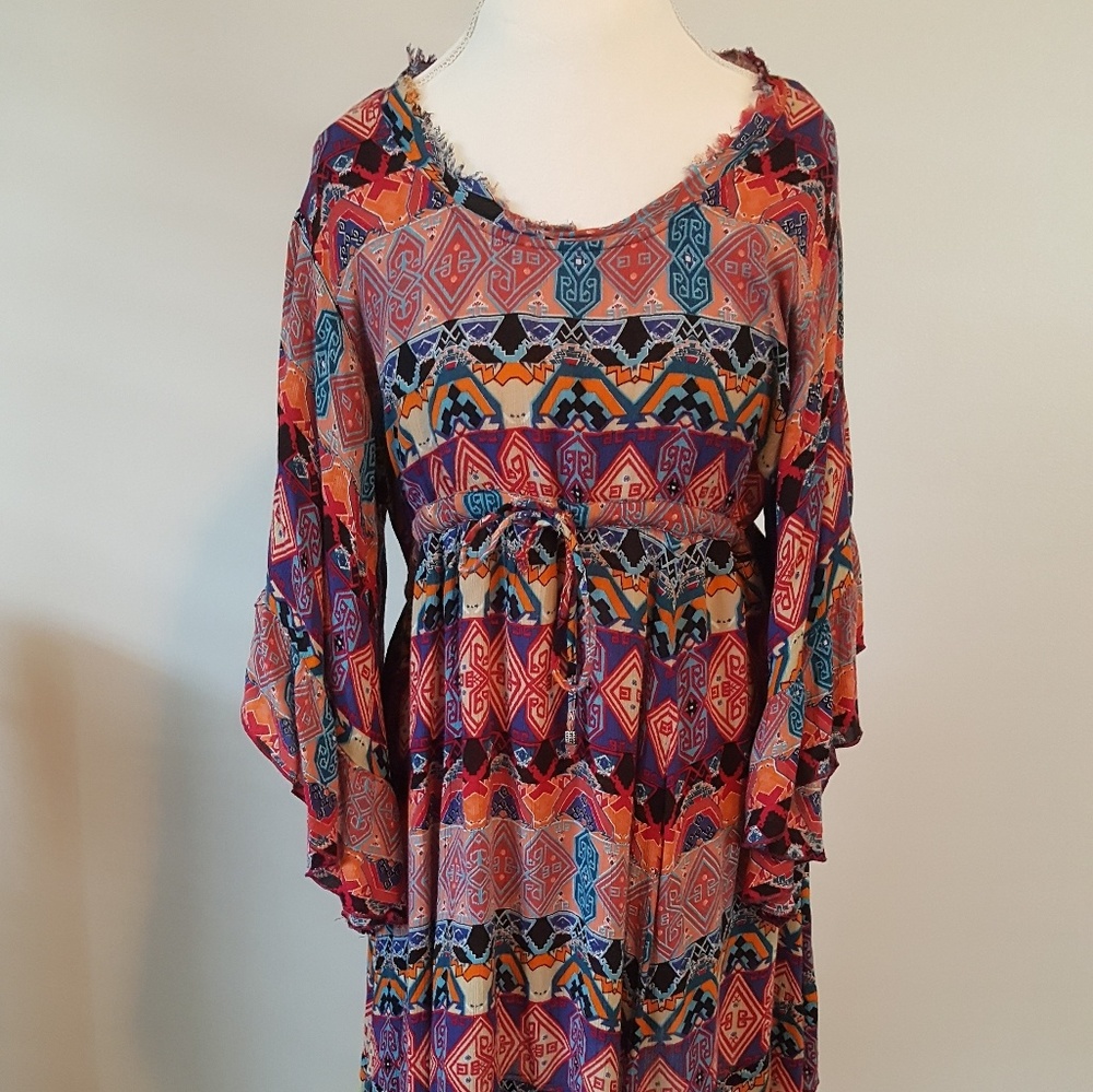 Printed Klozlyne Dress/Top